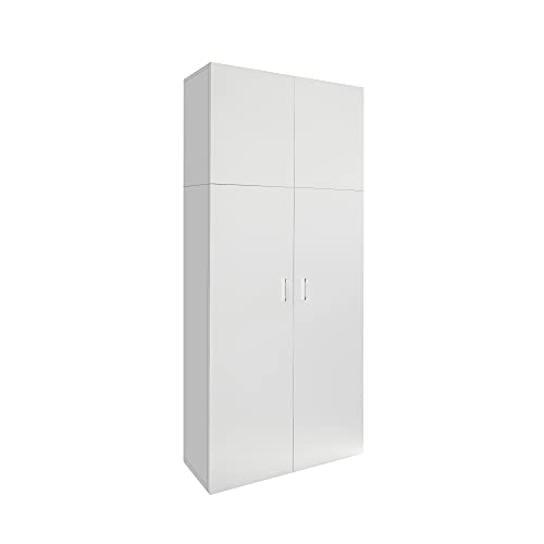 ML-Design Mehrzweckschrank mit 2 Türen und 8...