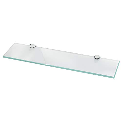 Glasregal Wandregal für Badezimmer Milchglas -...