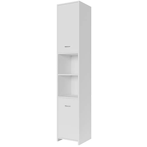 Deuba Hochschrank Bad 180 x 30 x 30cm Badschrank...