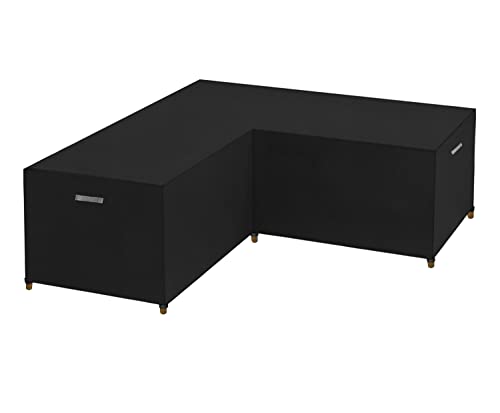 Dokon L-Form Gartenmöbel Abdeckung mit Verdickte...