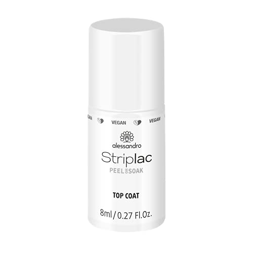 alessandro Striplac Peel or Soak -VEGAN- Top Coat...