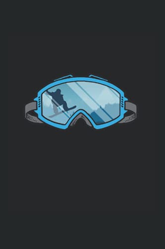 Notizbuch: Snowboard Sprung Freestyle Brille...