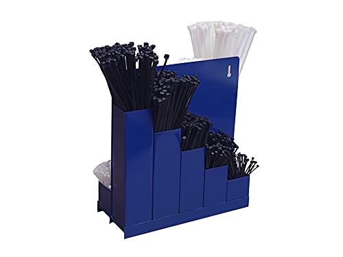 Kabelbinder Ordnungsbox + 1000 Kabelbinder in...