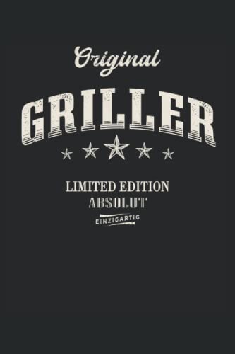Griller Notizbuch (liniert) Limited Edition