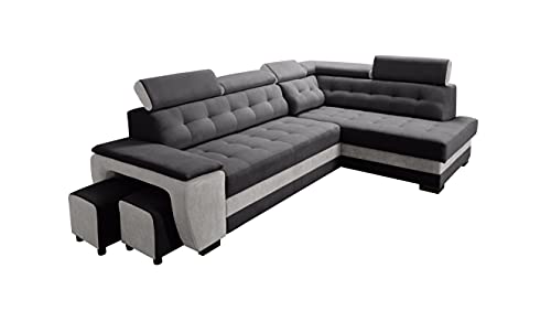 Robin Grand Ecksofa mit Schlaffunktion, Schlafsofa...