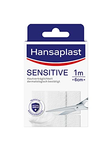 Hansaplast Sensitive Pflaster (1 m x 6 cm),...