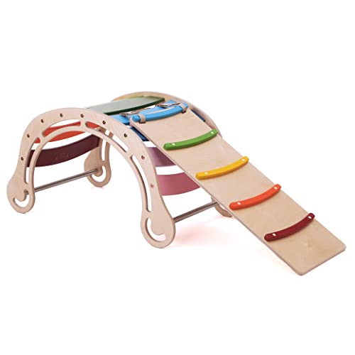 KateHaa Original Waldorf Rocker For Kids With Ramp...