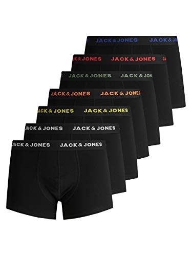 JACK & JONES Herren Boxershorts 7 Pack JACBasic...