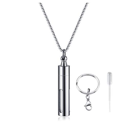 PiercingJak 1ml Mini Parfüm Glasflasche Halskette...