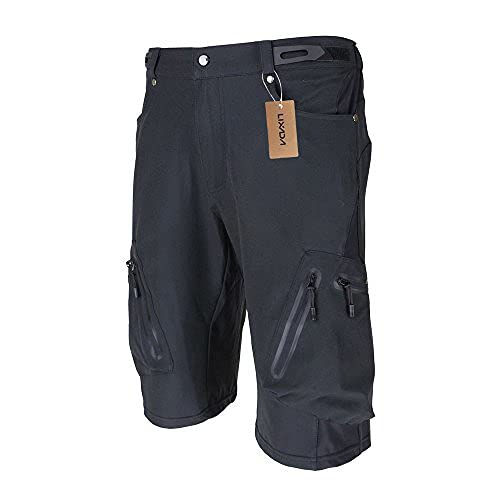 Lixada Herren Kurze Hosen, Männer Fahrradhose,...