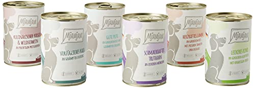 MjAMjAM - Premium Nassfutter für Hunde - Mixpaket...