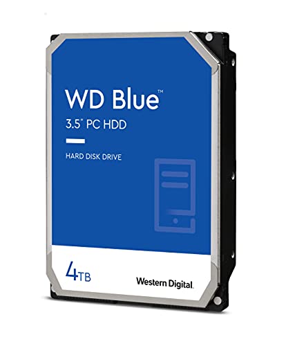 Western Digital Blue 4 TB Festplatte, SATA 6 Gb/s,...