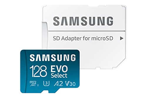 Samsung EVO Select 128GB microSDXC UHS-I U3...