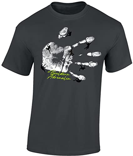 Kletter Tshirt : Bouldern Adrenalin - T-Shirt...