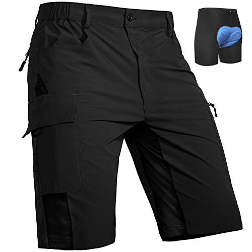 Cycorld MTB Hose Herren Radhose, Schnelltrocknend...