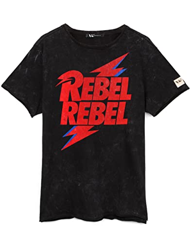 David Bowie T-Shirt Unisex Erwachsene Rebel Rebel...