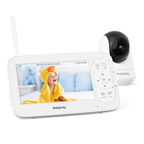 Babycozy Video Babyphone mit Kamera, 5' Video Baby...