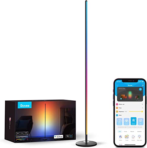 Govee LED Stehlampe, WiFi RGBIC Standleuchte,...