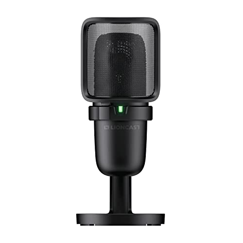 Lioncast LS100 USB-Streaming-Mikrofon, präzises...