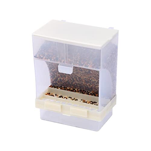 KOMUNJ Transparent Futterspender Vogel für...