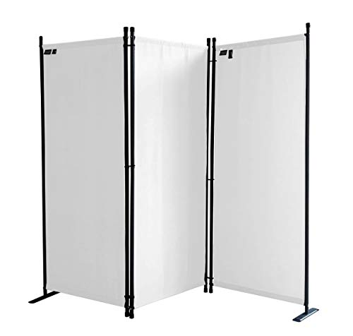 QUICK STAR Paravent 3 Teilig 170 x 165 cm Stoff...