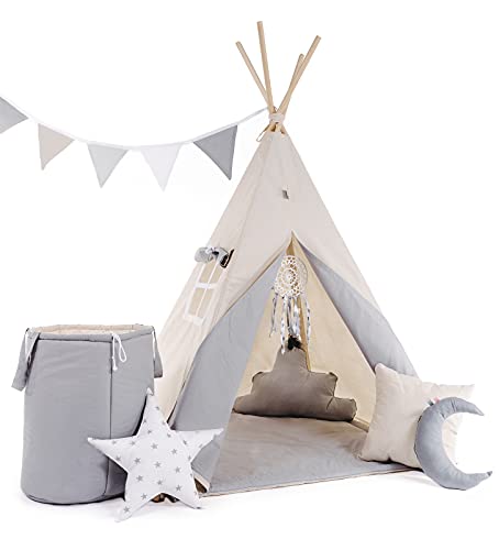 RAINBOW KIDS - Tipi Zelt für Kinder | Neu Tippi...