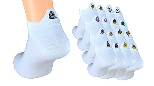 8 Paar Sneaker Socken Damen Mädchen Turnschuh...