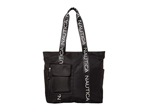 Nautica Bean Bag Tote Black/Black One Size