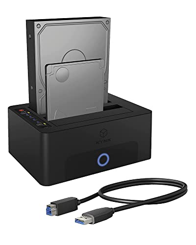ICY BOX Dual HDD / Festplatten Docking Station USB...