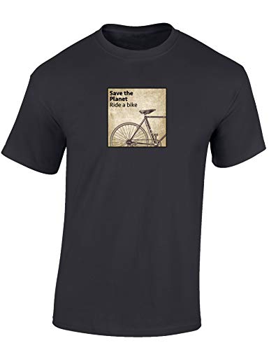 Fahrrad T-Shirt Herren : Save The Planet, Ride a...