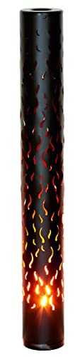daniplus LED Lichtsäule mit Flammeneffekt, 103cm...