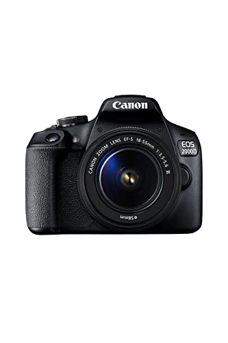 Canon EOS 2000D Spiegelreflexkamera - mit Objektiv...