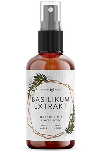 Basilikum-Extrakt-Haarkur von Nordic Pure | Zur...