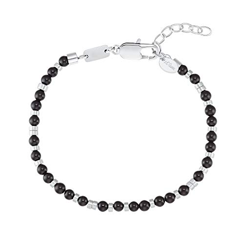 s.Oliver Armband Edelstahl Herren Armschmuck, mit...