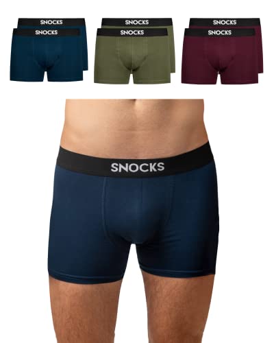 Snocks Boxershorts Herren (6er Pack) Keine Löcher...