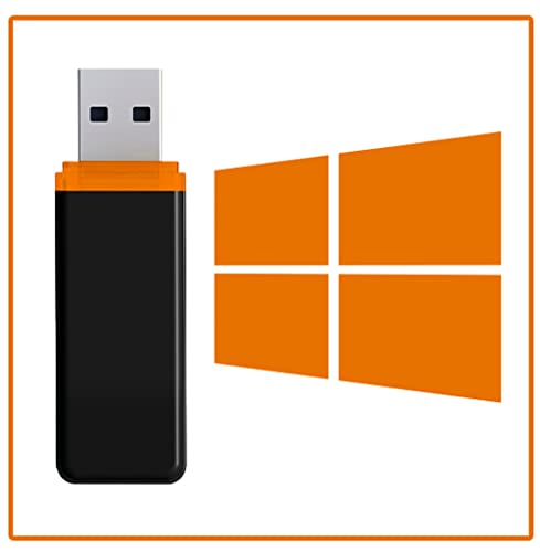 32GB USB Stick mit Windows 10 Professional 64 Bit...