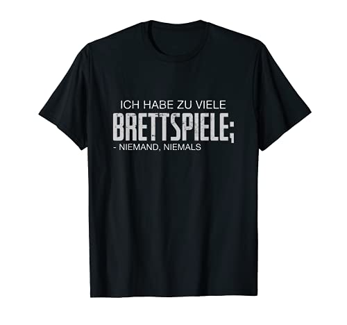 Brettspiel Spieleabend T-Shirt