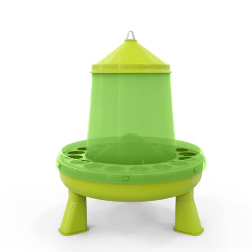 Futterautomat mit Füßen, 2, 4 oder 8 Kg grün I...