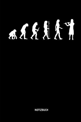 Notizbuch: Evolution der Frau - Lustiges...