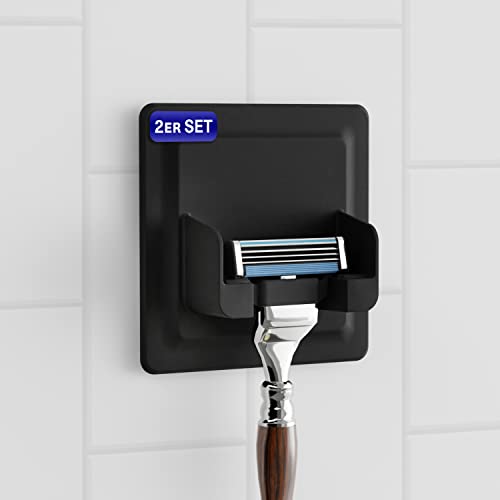 LOBUX® - 2X Rasierhalter Dusche selbstklebend,...
