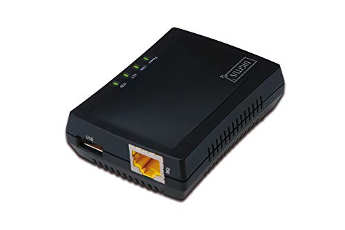 DIGITUS Fast Ethernet USB Netzwerk Server,...