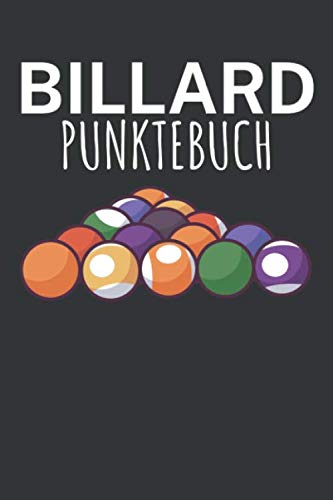 Billard Punktebuch: mit Billards Design und...