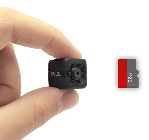 KUUS® - Mini Kamera | Überwachungskamera Für...