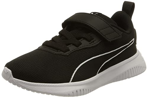 PUMA Flyer Flex Ac Ps Sneaker, Weiß Schwarz, 34...