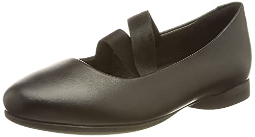 ECCO Anine Ballet Flat, Schwarz, 28 EU