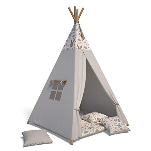 Best For Kids Spielzelt Tipi Zelt Indianer Wigwam...