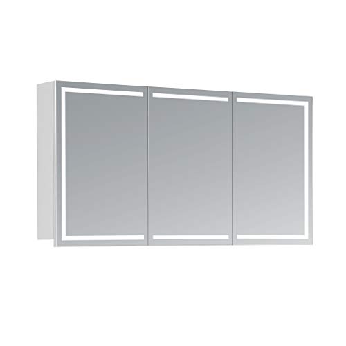 HAPA Design Spiegelschrank Milano weiß mit LED...