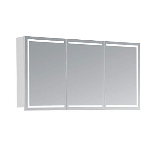 HAPA Design Spiegelschrank Milano weiß mit LED...