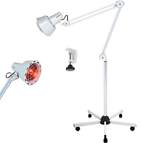 Infrarotlampe mit Ständer und Klemme...