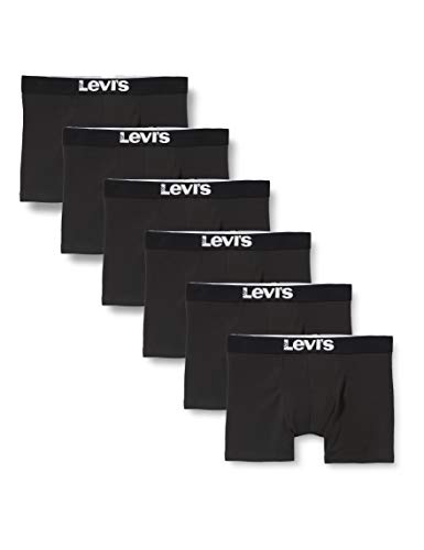 Levi's Herren Levi's Men's Solid Basic Boxers (6...